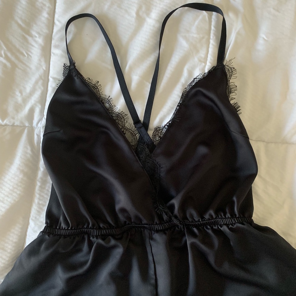 LACE INTIMATE ROMPER - Picture 2 of 7